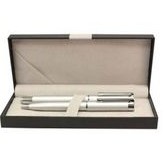 Maxima Piece Pen/Pencil Set-Satin Silver
