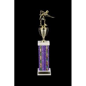 17" Purple Moon Beam Trophy
