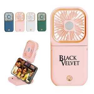 Multi-Use Portable Fan, Power Bank, And Phone Holder Comes In 4 Colors - AIR PRICE