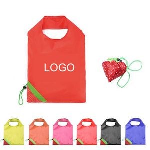 Strawberry Shape Grocery Tote Bag