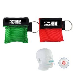 Emergency CPR Face Shield Mask With Key Chain