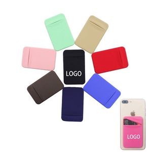 Lycra Mobile Phone Card/Wallet holder with cover