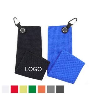 Magnetic Golf Towels With Carabiner Clip