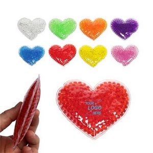 Heart Shaped Beaded Gel Pack Hot and Cold Pack