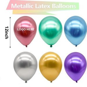 12 Inch Pearlescent Latex Balloon