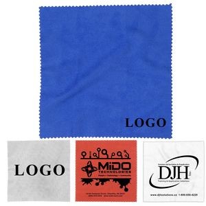 4" Full Color Imprinted Cleaning Cloths & Screen Cleaners