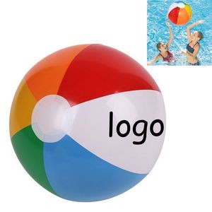 16" Six Color Beach Inflatable Ball