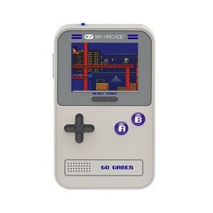 My Arcade Go Gamer Classic Handheld Gray/Purple Gaming System