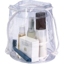 Totally Clear Drawstring Bag