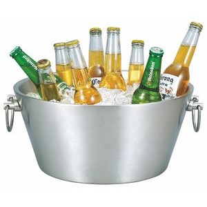 Double Wall Party Tub w/2 Loop Handle (Stainless Steel)