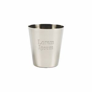 2 Oz. Stainless Steel Shot Glass w/Lines