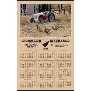 Larry Anderson Wildlife "8N Ringnecks" Year-In-View® Hanger Calendar