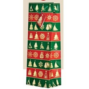 The Holiday Wine Bottle Gift Bag (Wrapping Paper)