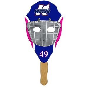 Hockey Mask Hand Fan Full Color (1 Side)
