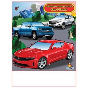 Chevrolet Imprintable Coloring and Activity Book
