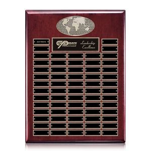 World Perpetual Plaque (Vert) - Rosewood 64 Plate