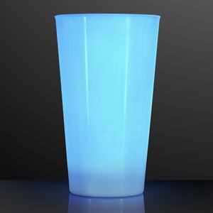 16 Oz. LED Blue Glow Cup for Party Drinks - BLANK