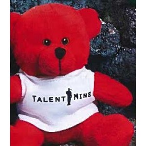 5" Q-Tee Brites™ Stuffed Red Bear