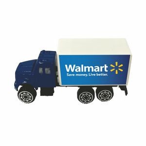 3" 1:64 Die Cast Replica Box Truck White Full Color Graphics (Both Sides- Same Logo)