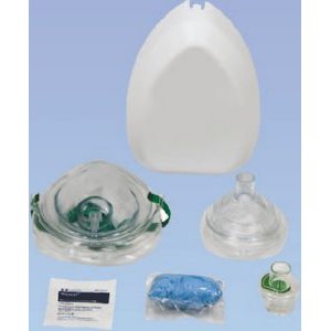 CPR Mask Combo Adult & Child in Hard Case