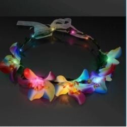 LED Orchid Flower Crown