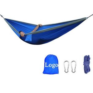 Portable Double Person Camping Hammock Swing Bed w/Carry Bag