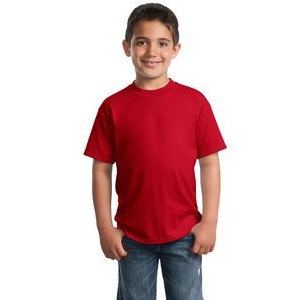 Port & Company® Youth 50/50 Cotton Poly T-Shirt