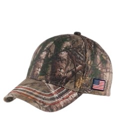 Port Authority® Americana Contrast Stitch Camouflage Cap