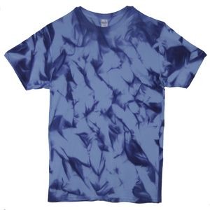 Royal Blue/Sky Blue Nebula Graffiti Short Sleeve T-Shirt