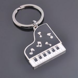 Piano Shaped Key Chain
