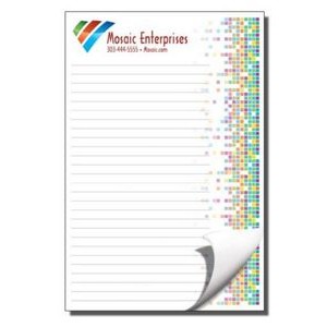 5 1/2" x 8 1/4" Full-Color Notepads - 100 Sheets