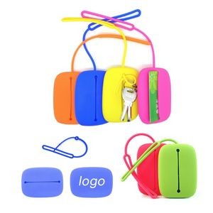 Colorful Silicone Key Bag