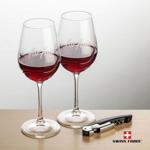 Swiss Force® Opener & 2 Bartolo Wine - Black