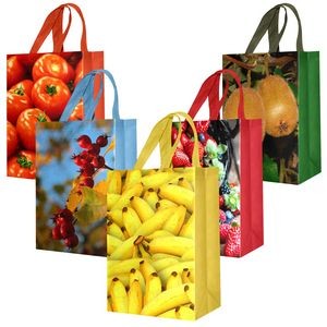 Laminated Grocery Tote Bag