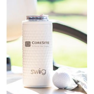 Swig Life 12oz Golf Partee Skinny Can Cooler