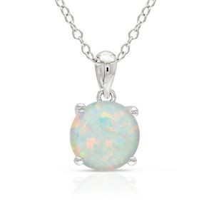 Jilco Inc. Opal Pendant Necklace