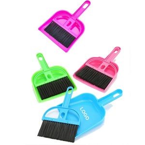 Compact Cleaning Brush and Dustpan Set