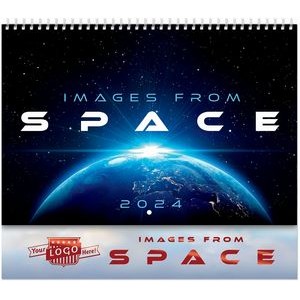 Luxe Images From Space Spiral Wall Calendar