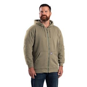 Berne Apparel Men's Tall Heritage Thermal-Lined Full-Zip Hooded Sweatshirt