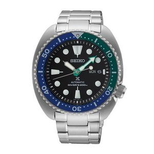 Seiko Prospex SRPJ35 Mechanical Diver Men's Watch - Blue and Green