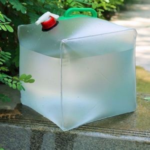Foldable Collapsible Water Container With Faucet