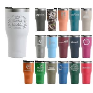 RTIC 30oz Stainless Steel Tumbler with Flip-Top Lid
