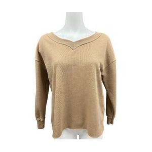 Custom Dottie V-Neck Sweatshirt -- Ladies