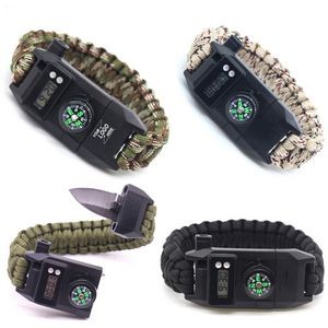 Survival Bracelet With Electronic watch