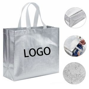 Reusable Non Woven Foldable Shopping Bag All Over Printing