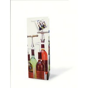 The Everyday Wine Bottle Gift Bag (Corkscrew Collection)