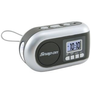 Dynamo Powered AM/FM Radio, LED Flashlight w/ Alarm Clock & Siren