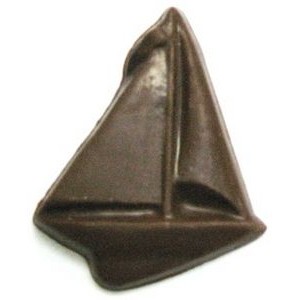 Small Chocolate Sailboat