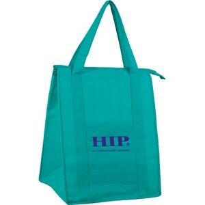 Non Woven Insulated Grocery/Lunch Bag w/ 1 Color Imprint (13