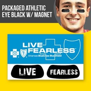 Packaged Athletic Eye Black (1 pair) w/Magnet
